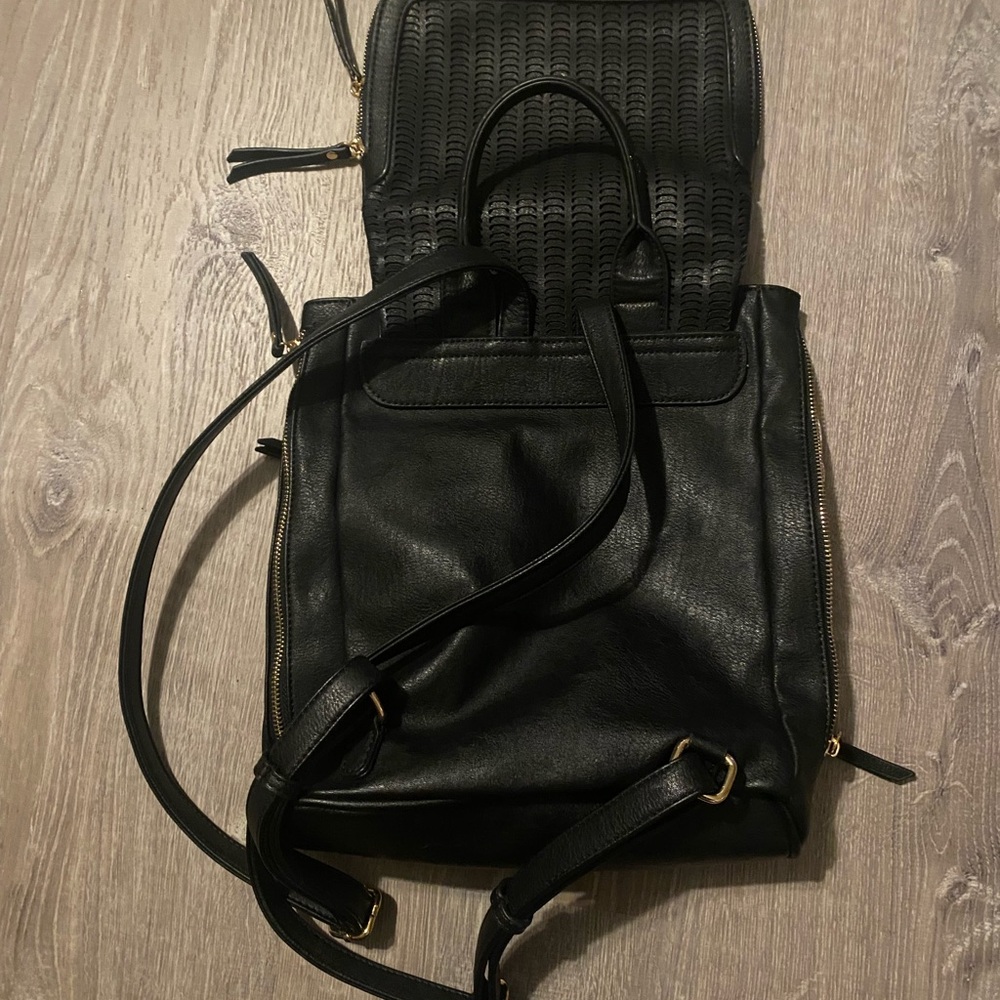 Black Small Backpack - image 4